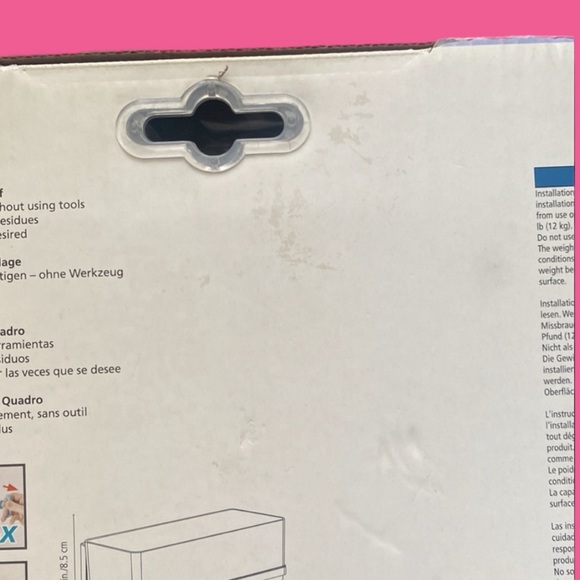 WENKO - Vacuum-Loc Wall Shelf Quadro - No Drilling Required - Picture 13 of 13